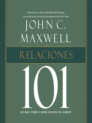 cover image of Relaciones 101